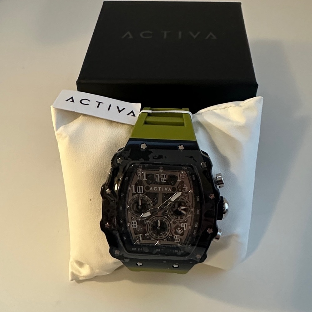 Activa Fury X Invicta Men's Watch w/ Skeleton Dial - 44.3mm (AIC-ACW2305-017)